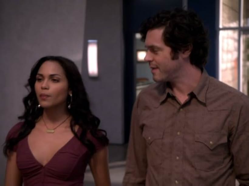 Brendan Hines and Monica Raymund in Lie to Me (2009)