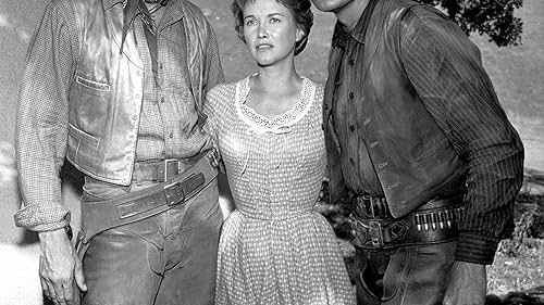 Clint Eastwood, Phyllis Avery, and Eric Fleming in Rawhide (1959)