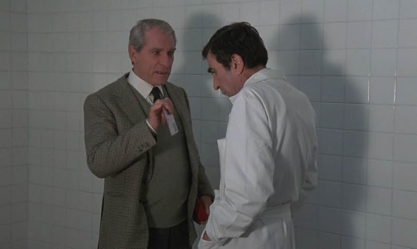 Henri Attal and Jean Poiret in Cop Au Vin (1985)