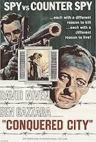 David Niven and Ben Gazzara in Conquered City (1962)