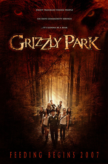 Shedrack Anderson III, Glenn Morshower, Kavan Reece, Randy Wayne, Jelynn Sophia, Zulay Henao, Julie Skon, Emily Baldoni, and Trevor Peterson in Grizzly Park (2008)