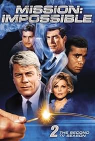 Barbara Bain, Martin Landau, Peter Graves, Peter Lupus, and Greg Morris in Missione impossibile (1966)