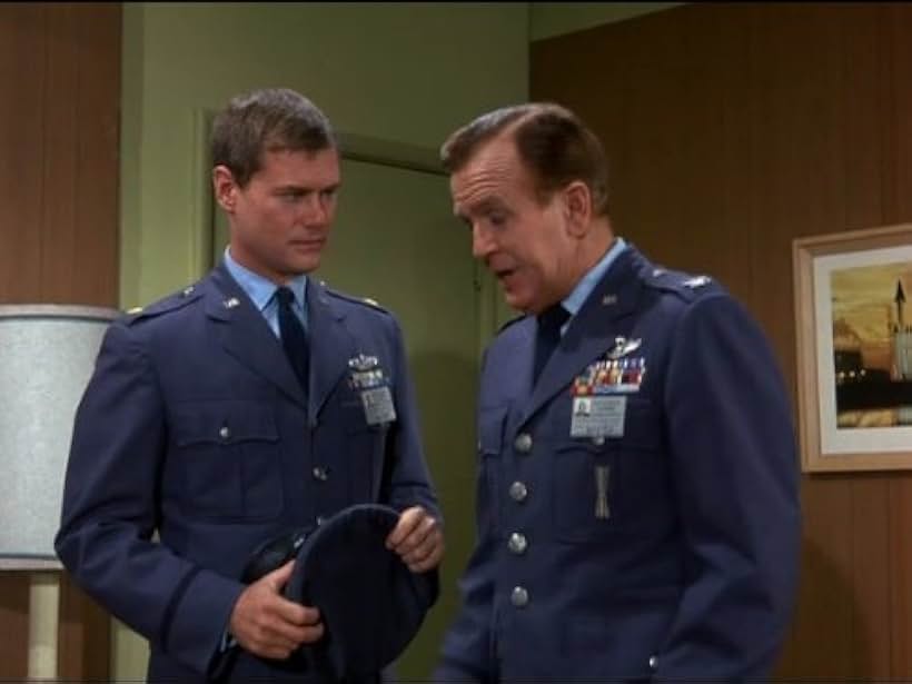 Larry Hagman and Hayden Rorke in I Dream of Jeannie (1965)