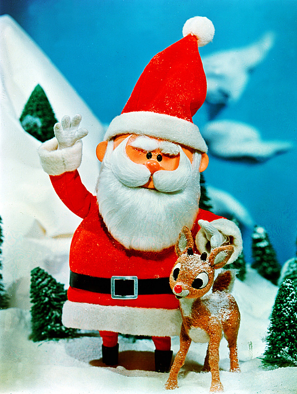 Stan Francis and Billie Mae Richards in Rudolph the Red-Nosed Reindeer (1964)