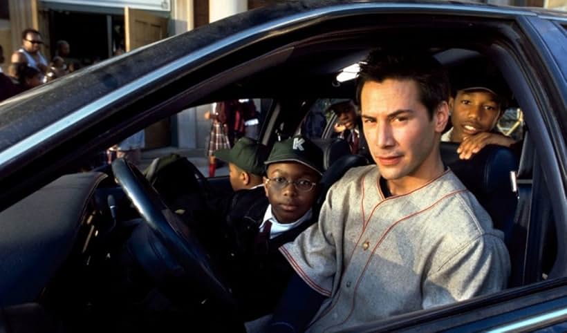 Keanu Reeves and Michael B. Jordan in Hardball (2001)