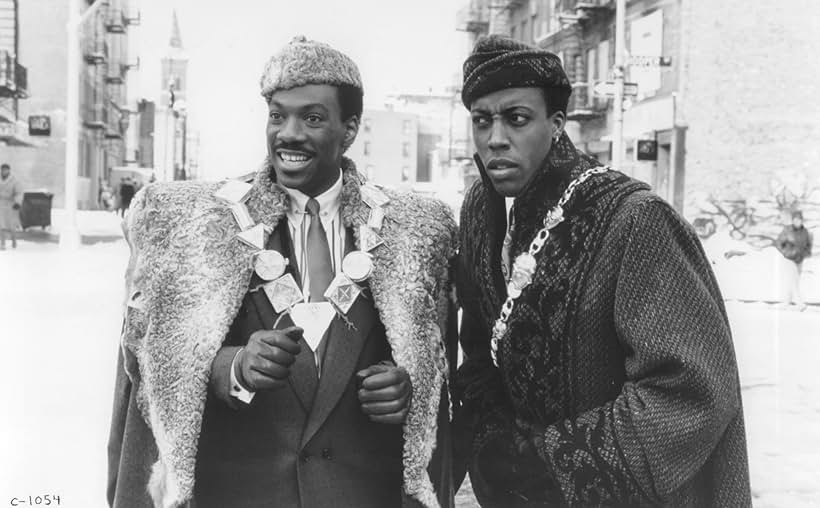 Eddie Murphy and Arsenio Hall in Coming to America (1988)