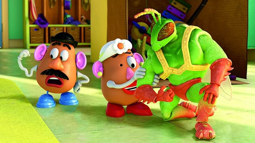 John Cygan, Estelle Harris, and Don Rickles in Toy Story 3 (2010)