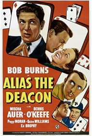 Mischa Auer, Edward Brophy, Bob Burns, Peggy Moran, and Dennis O'Keefe in Alias the Deacon (1940)