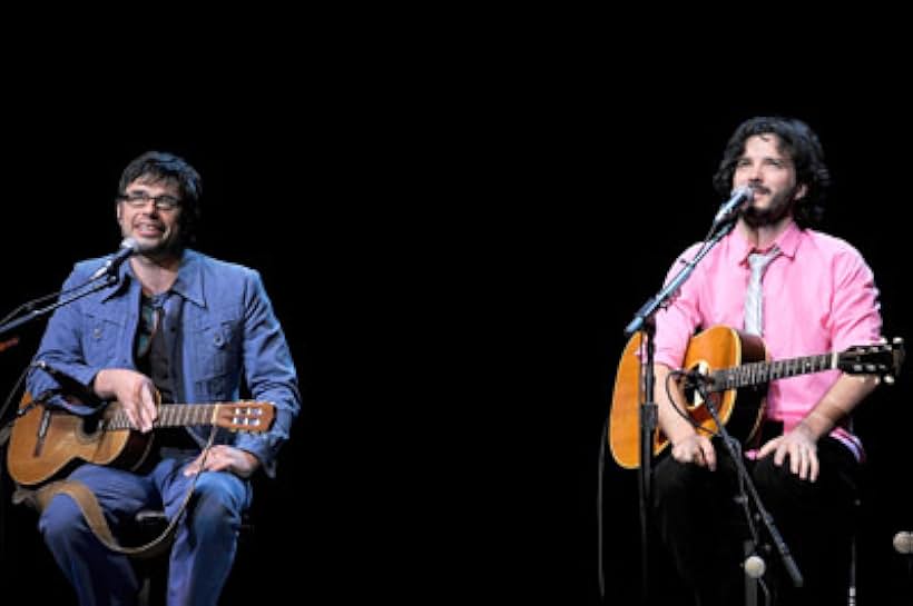 Bret McKenzie, Jemaine Clement, and Flight of the Conchords at an event for Flight of the Conchords (2007)