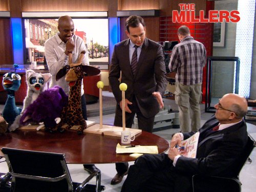 Jeffrey Tambor, Will Arnett, and J.B. Smoove in The Millers (2013)