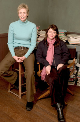 Colette Burson and Jane Lynch at an event for Little Black Boot (2004)