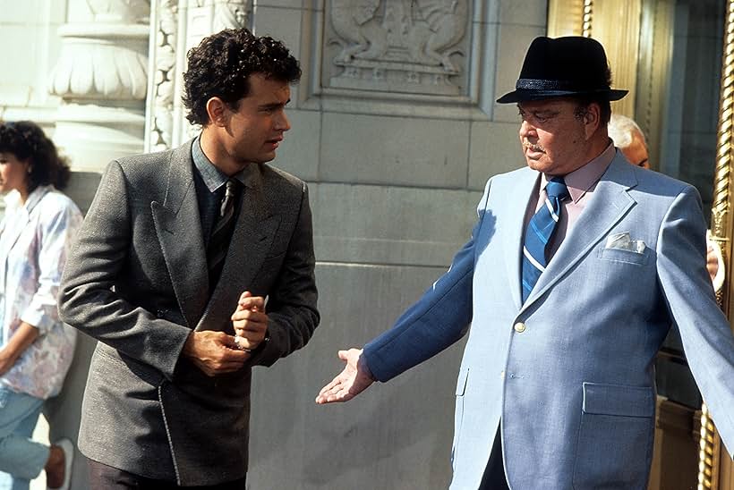 Tom Hanks and Jackie Gleason in Nothing in Common (1986)