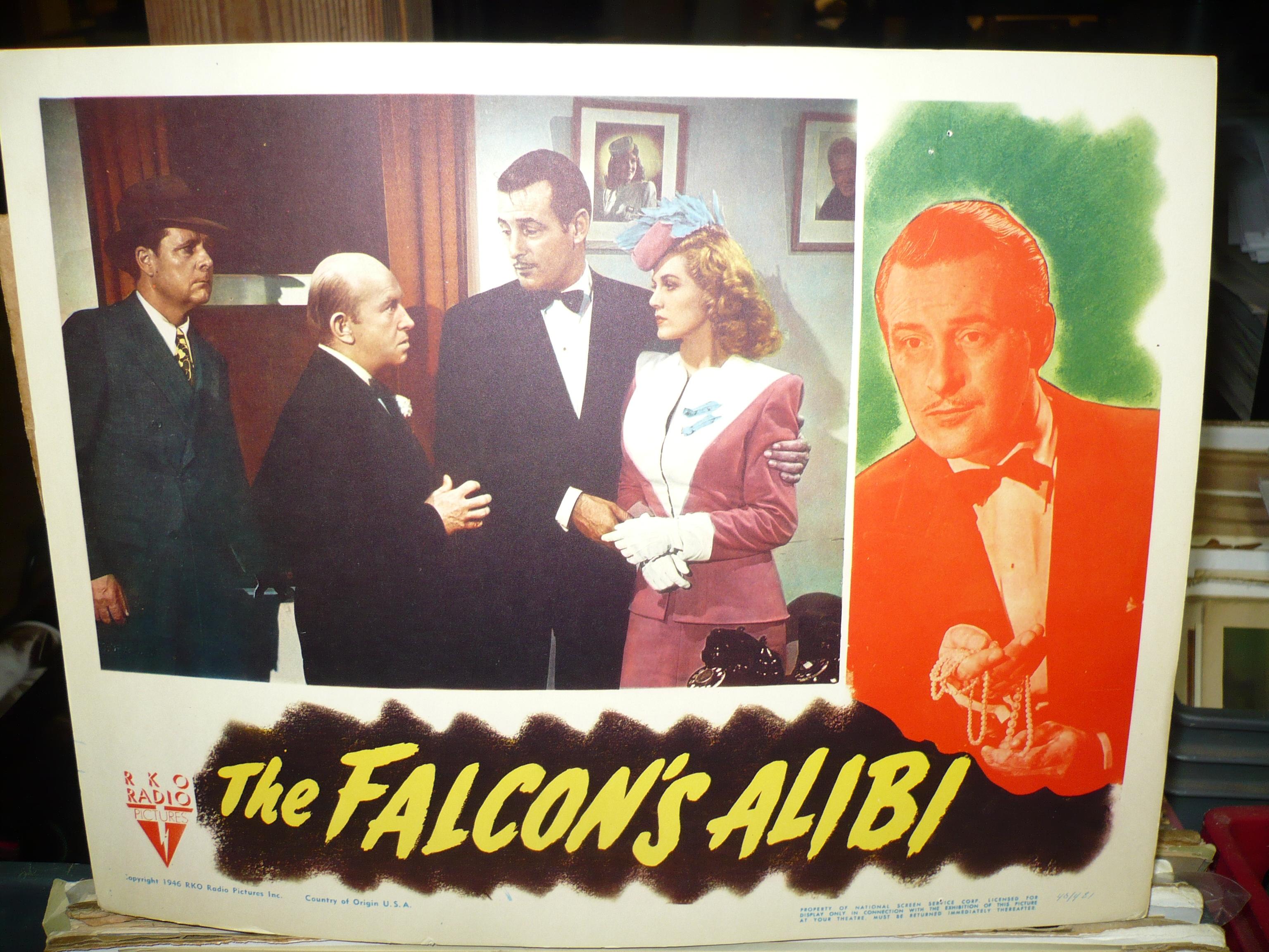 Tom Conway and Paula Corday in The Falcon's Alibi (1946)