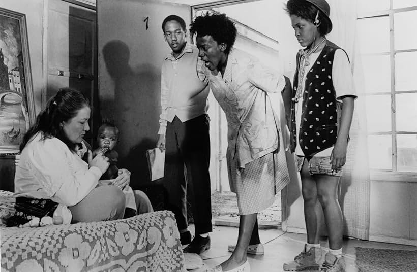 CCH Pounder, Monica Calhoun, Darron Flagg, and Marianne Sägebrecht in Bagdad Cafe (1987)