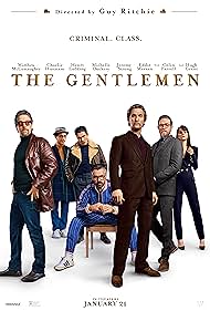 Matthew McConaughey, Hugh Grant, Colin Farrell, Charlie Hunnam, Jeremy Strong, Michelle Dockery, and Henry Golding in The Gentlemen (2019)