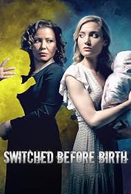 Justina Machado and Skyler Samuels in Switched Before Birth (2021)