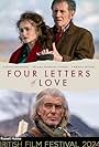 Pierce Brosnan, Helena Bonham Carter, and Gabriel Byrne in Four Letters of Love (2024)