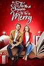 Rachael Leigh Cook and Travis Van Winkle in 'Tis the Season to be Merry (2021)