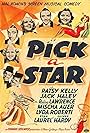 Oliver Hardy, Mischa Auer, Jack Haley, Patsy Kelly, Stan Laurel, Rosina Lawrence, and Lyda Roberti in Pick a Star (1937)