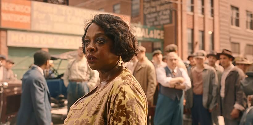 Jonny Coyne, Viola Davis, and Dusan Brown in Ma Rainey's Black Bottom (2020)