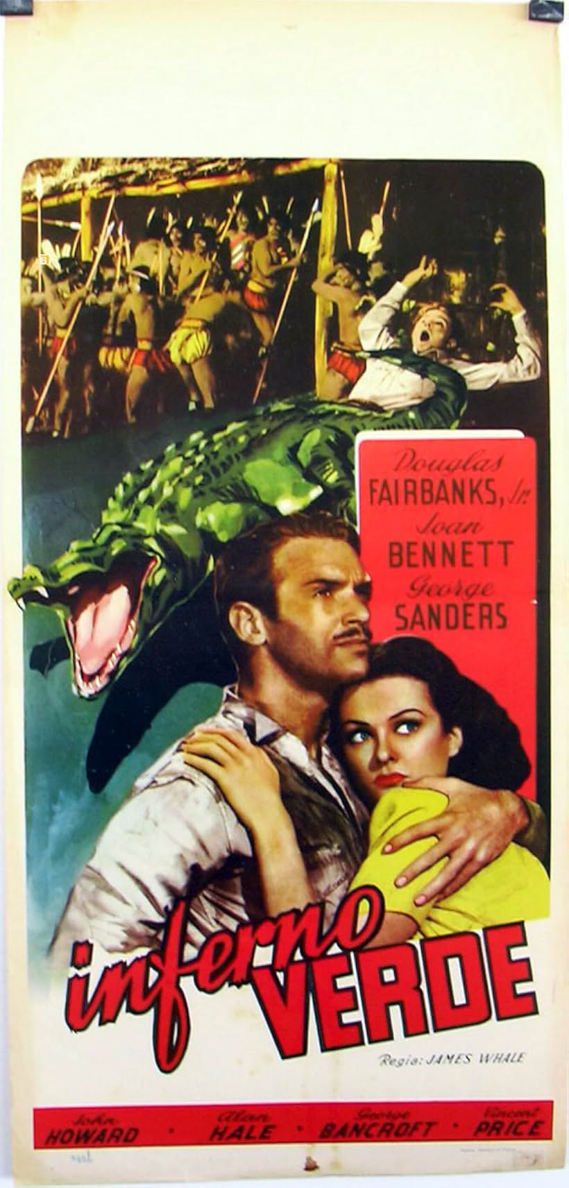 Joan Bennett and Douglas Fairbanks Jr. in Green Hell (1940)