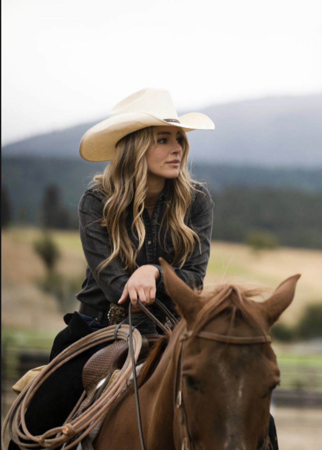 Hassie Harrison in Yellowstone