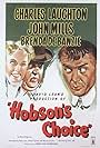 Charles Laughton, Brenda de Banzie, and John Mills in Hobson's Choice (1954)