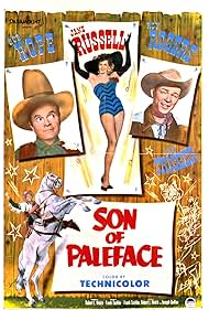 Jane Russell, Bob Hope, Roy Rogers, and Trigger in Son of Paleface (1952)