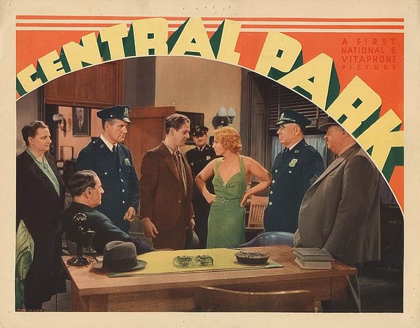 Joan Blondell, Spencer Charters, William B. Davidson, Wallace Ford, Harry Holman, DeWitt Jennings, and Lucille Ward in Central Park (1932)