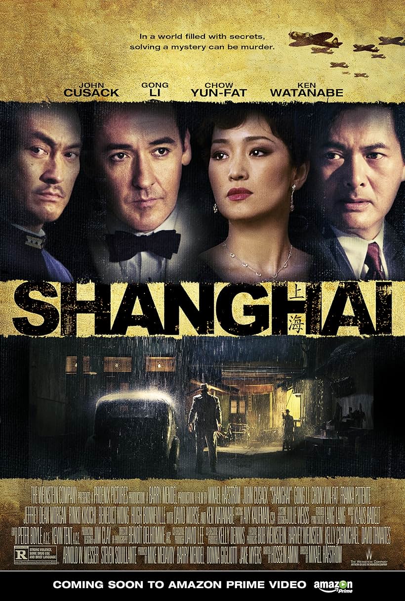 Gong Li, John Cusack, Chow Yun-Fat, and Ken Watanabe in Shanghai (2010)