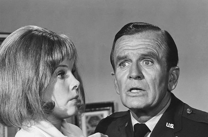 Hayden Rorke and Laraine Stephens in I Dream of Jeannie (1965)