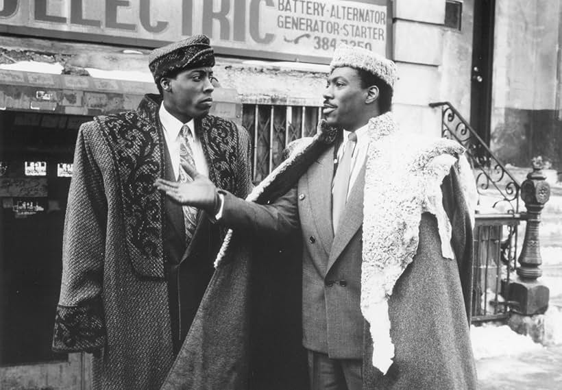 Eddie Murphy and Arsenio Hall in Coming to America (1988)