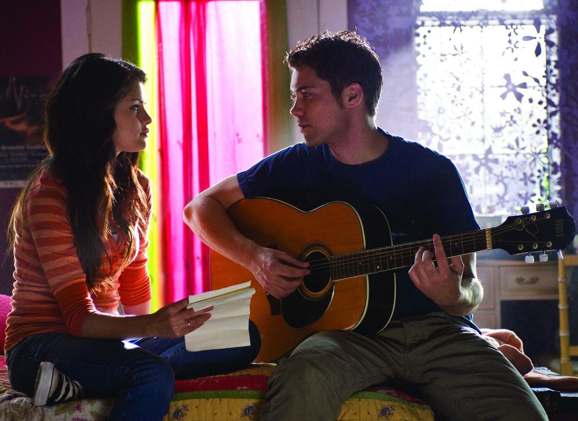 Drew Seeley and Selena Gomez in Another Cinderella Story (2008)