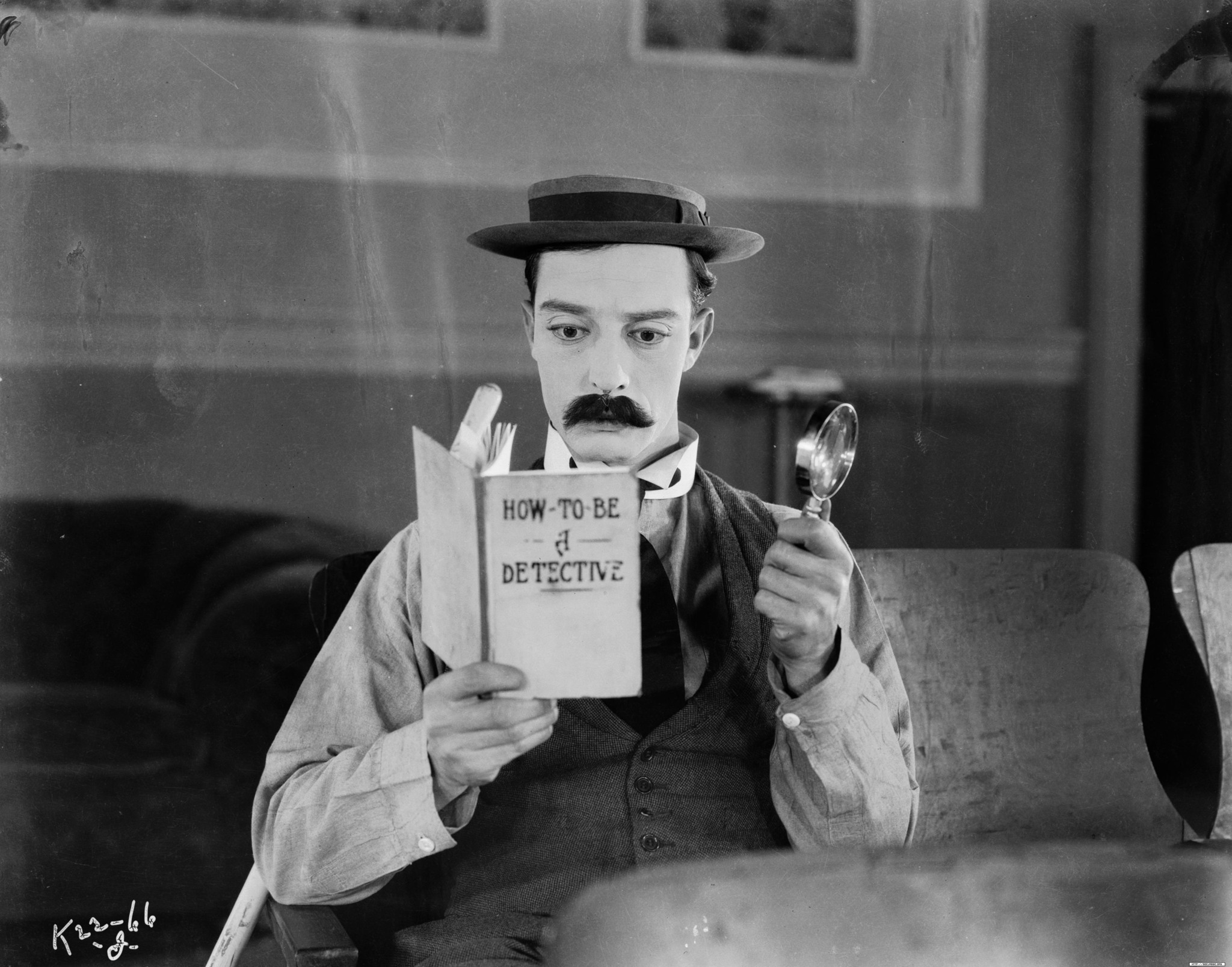 Buster Keaton in Sherlock Jr. (1924)