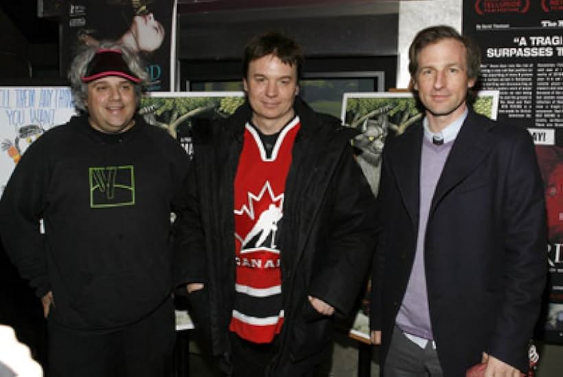 Mike Myers, Spike Jonze, and Lance Bangs at an event for Tell Them Anything You Want: A Portrait of Maurice Sendak (2009)