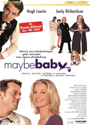 Rowan Atkinson, Joely Richardson, Emma Thompson, Hugh Laurie, and Joanna Lumley in Maybe Baby (2000)