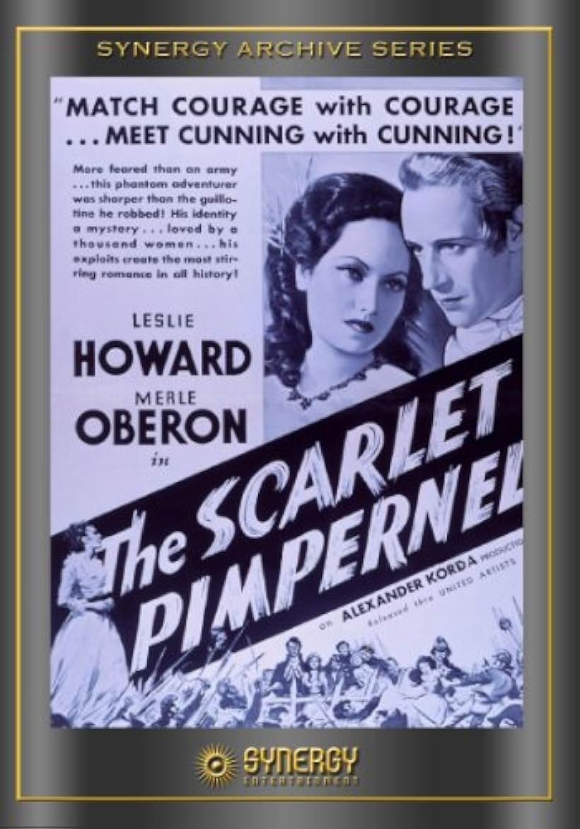 Leslie Howard and Merle Oberon in The Scarlet Pimpernel (1934)