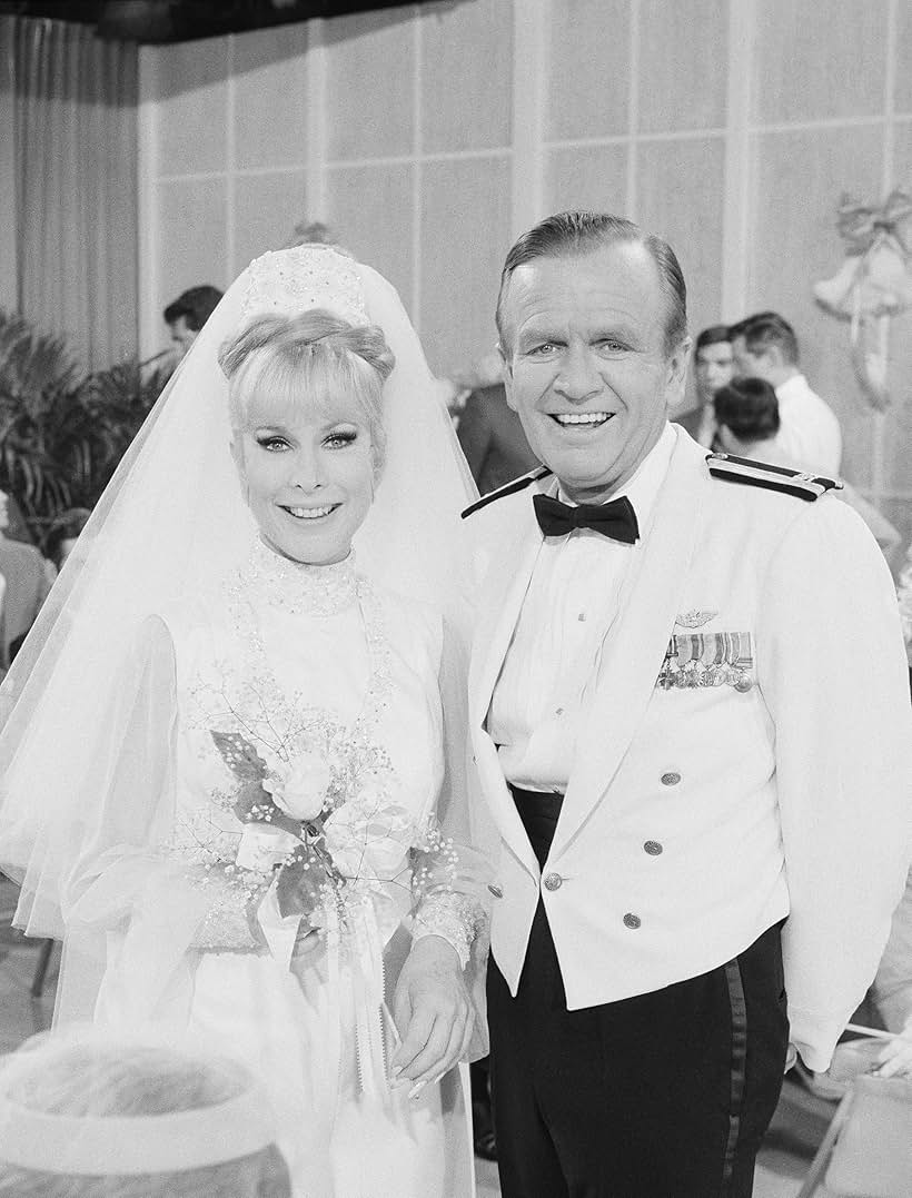 Barbara Eden and Hayden Rorke in I Dream of Jeannie (1965)