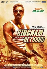 Ajay Devgn and Dayanand Shetty in Singham Returns (2014)