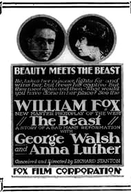 Anna Luther and George Walsh in The Beast (1916)