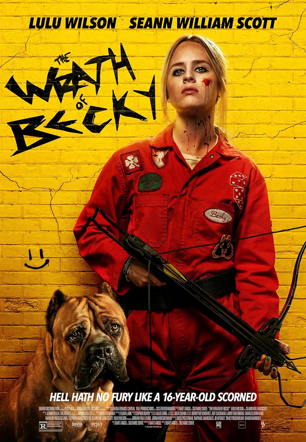 2023 Horror Movie The Wrath of Becky (2023) poster