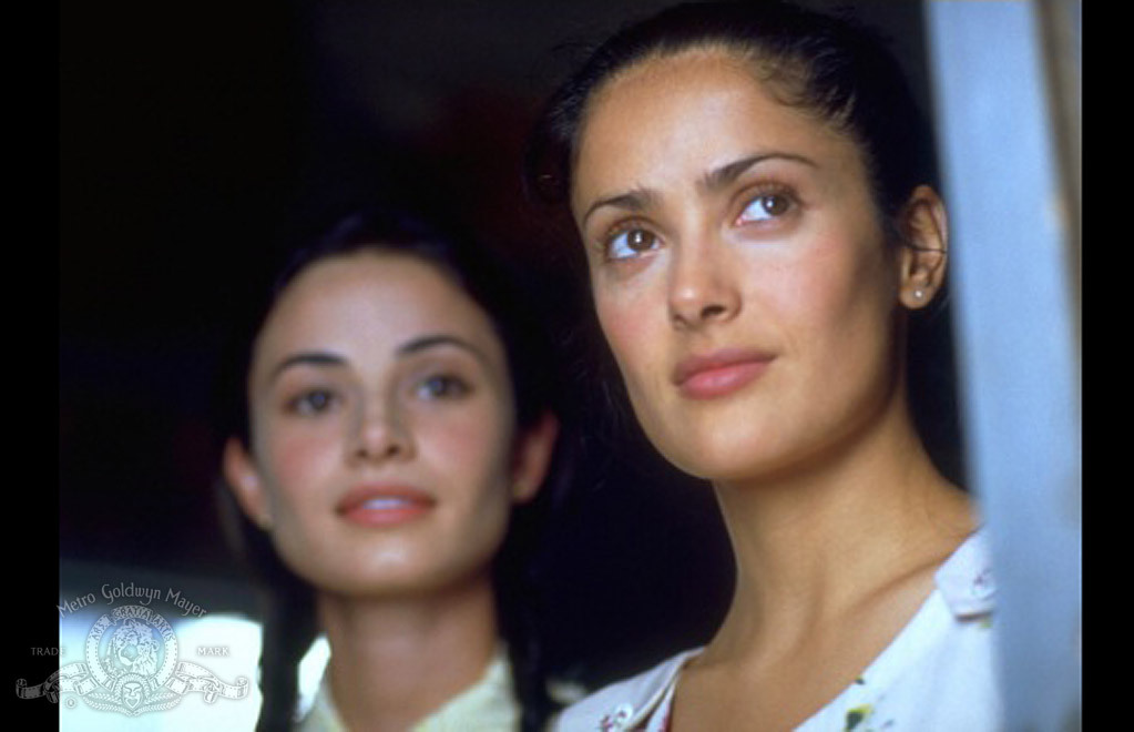 Salma Hayek and Mía Maestro in In the Time of the Butterflies (2001)