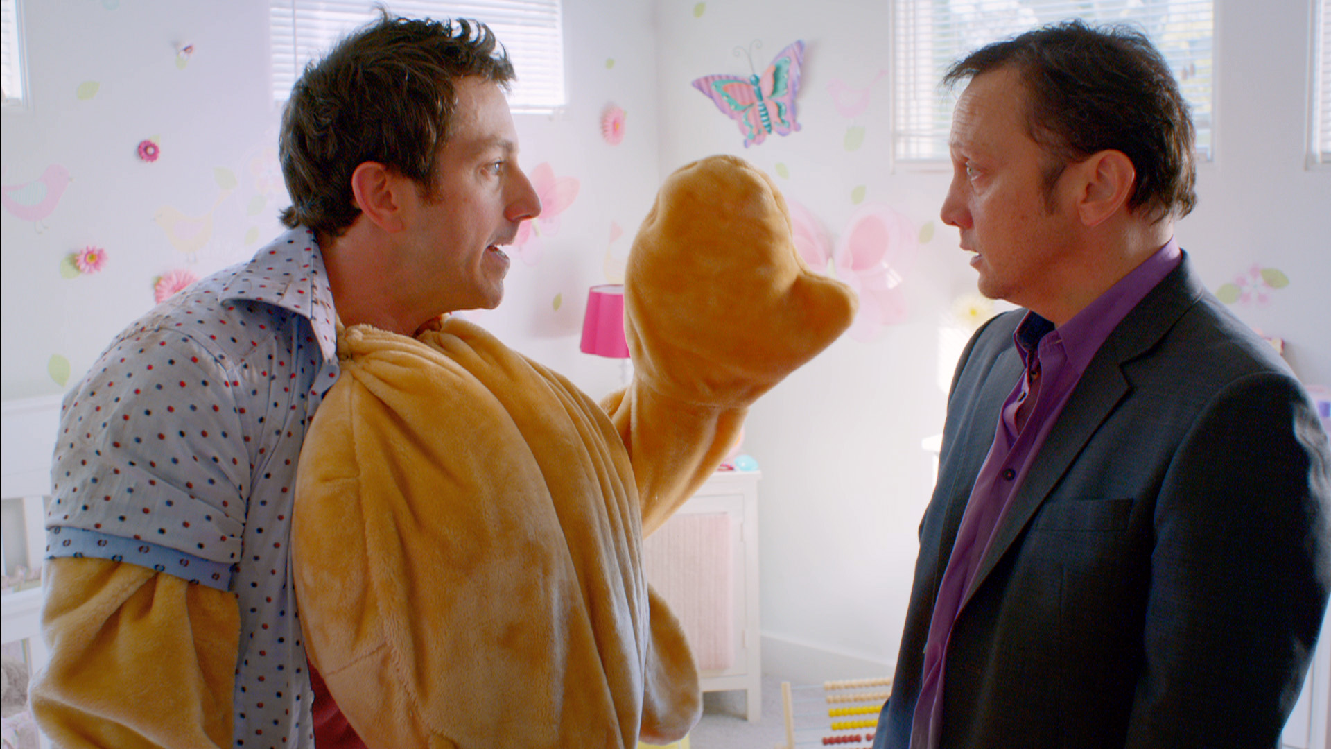 Rob Schneider and Jamie Lissow in Real Rob (2015)