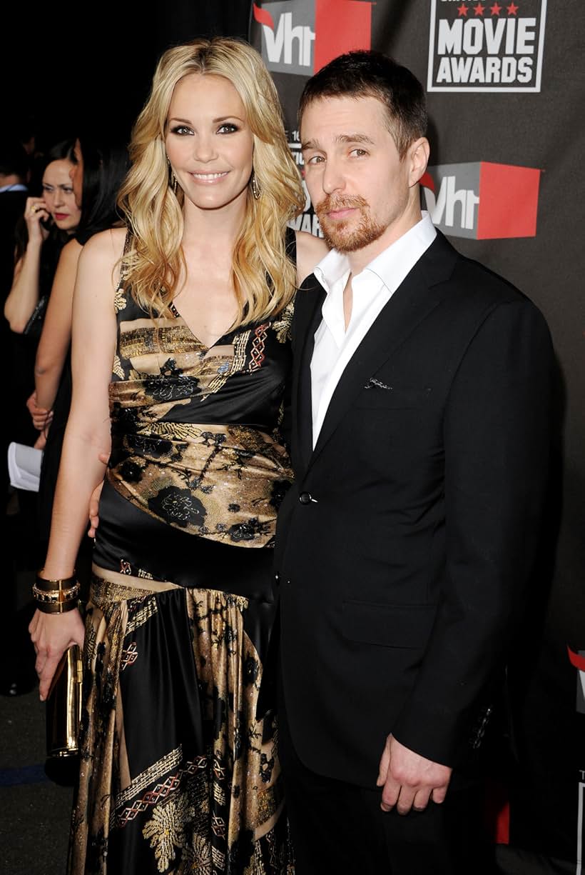 Leslie Bibb and Sam Rockwell