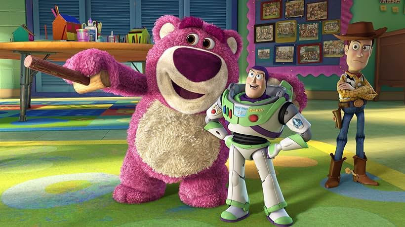 Tom Hanks, Tim Allen, and Ned Beatty in Toy Story 3 (2010)