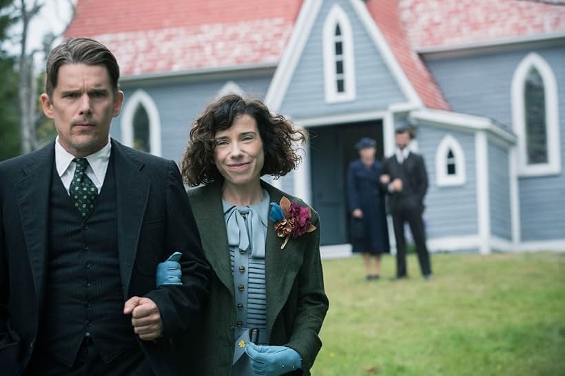 Ethan Hawke, Marthe Bernard, Billy MacLellan, and Sally Hawkins in Maudie (2016)