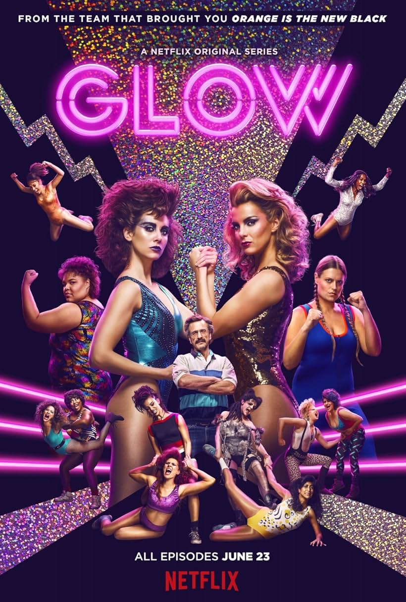 Marc Maron, Marianna Palka, Jackie Tohn, Kimmy Gatewood, Rebekka Johnson, Alison Brie, Sydelle Noel, Kia Stevens, Betty Gilpin, Kate Nash, Ellen Wong, Britney Young, Sunita Mani, Gayle Rankin, and Britt Baron in GLOW (2017)