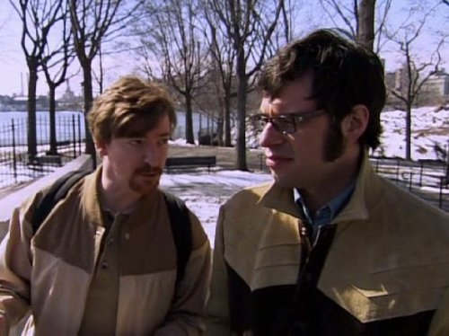 Rhys Darby and Jemaine Clement in Flight of the Conchords (2007)