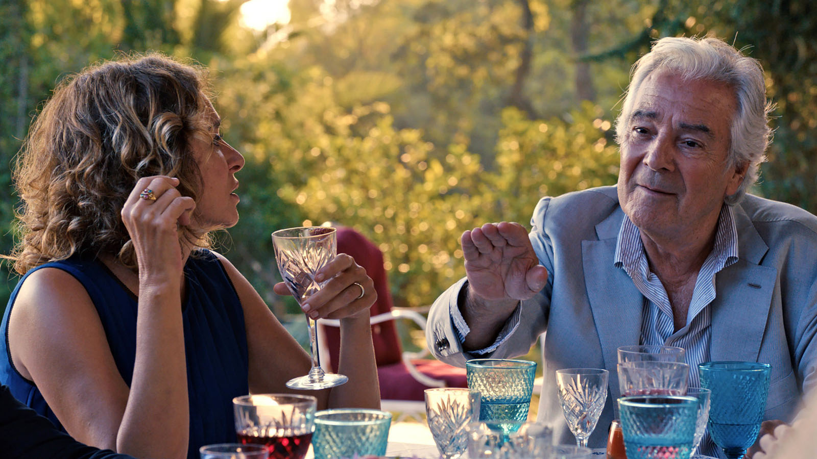 Valeria Golino and Pierre Arditi in The Summer House (2018)