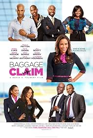 Taye Diggs, Djimon Hounsou, Boris Kodjoe, Tia Mowry, Jill Scott, Derek Luke, La La Anthony, Paula Patton, and Trey Songz in Baggage Claim (2013)